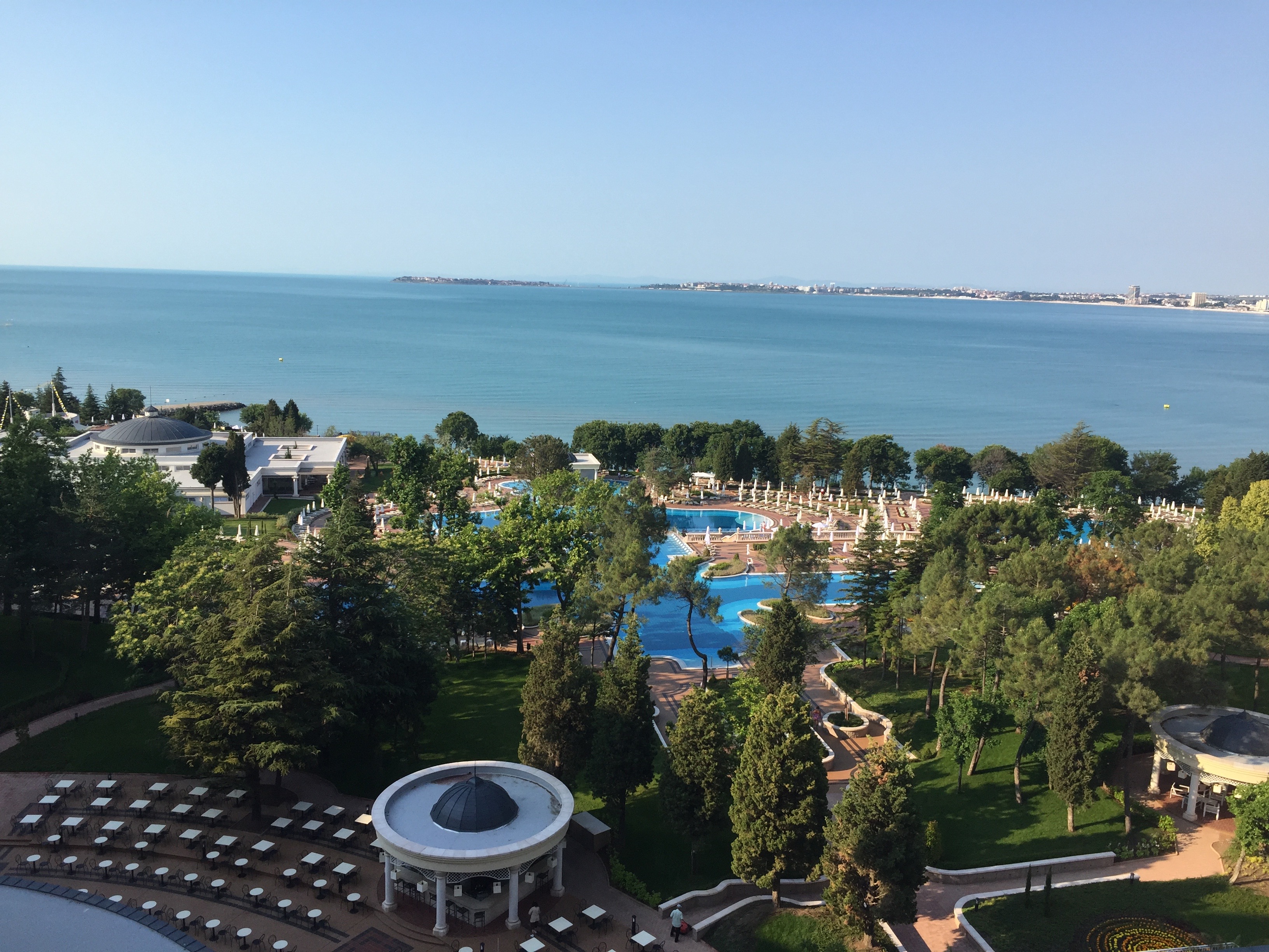 Aussicht aus unserem Zimmer, Clubhotel RIU Hotel Helios Paradise